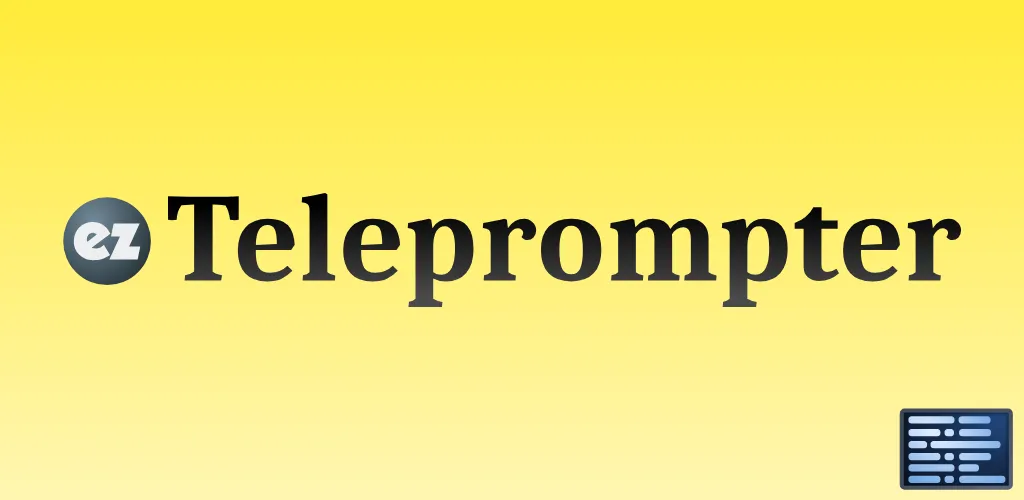 EZ Teleprompter media