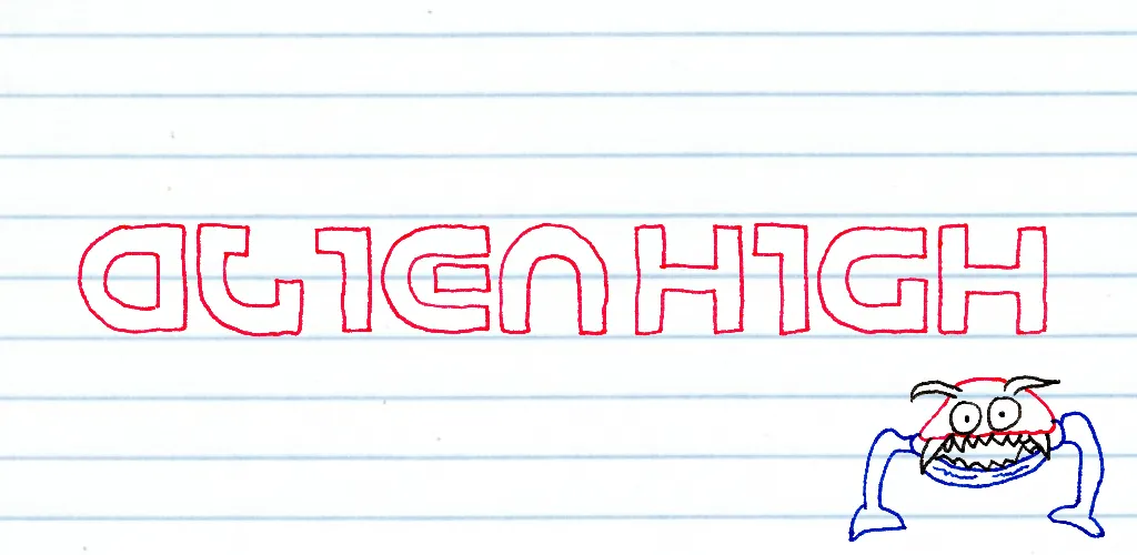 Alien High media