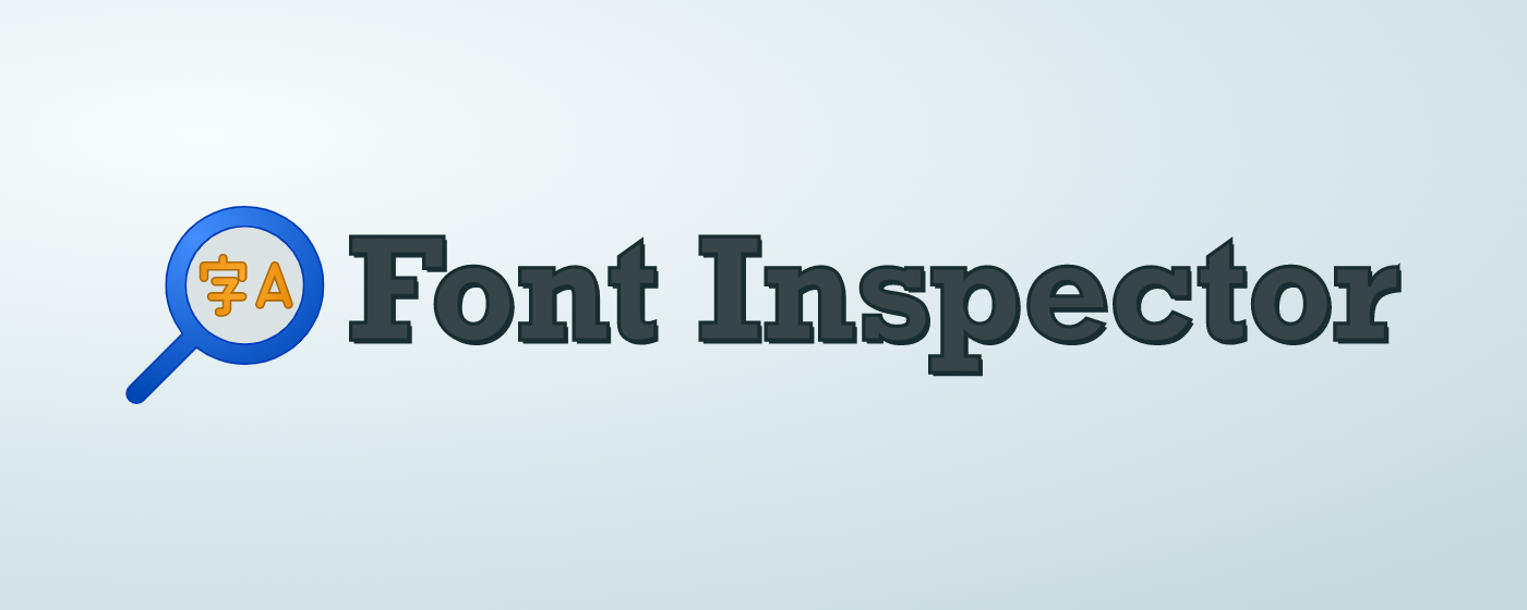 Font Inspector