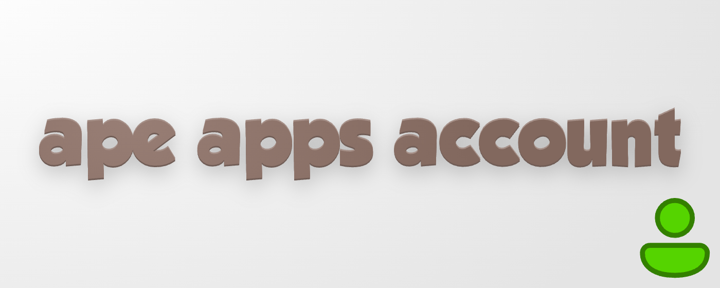 Ape Apps Accounts