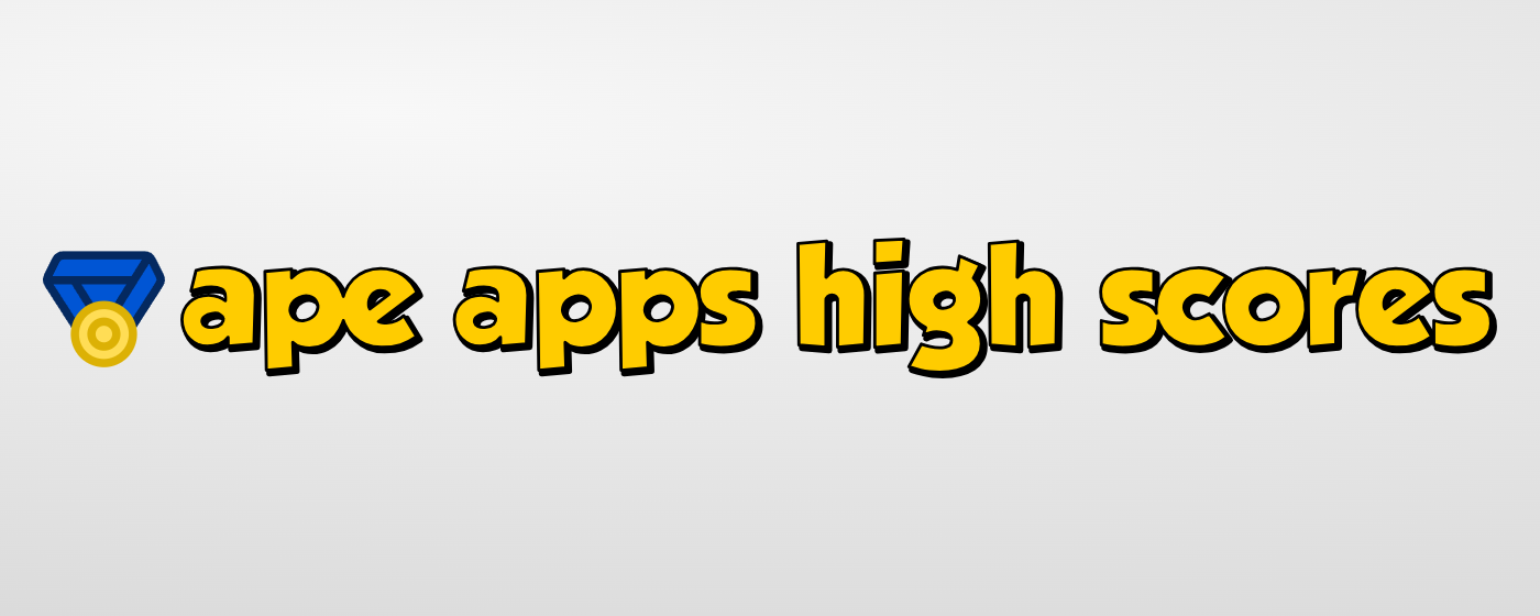 Ape Apps High Scores