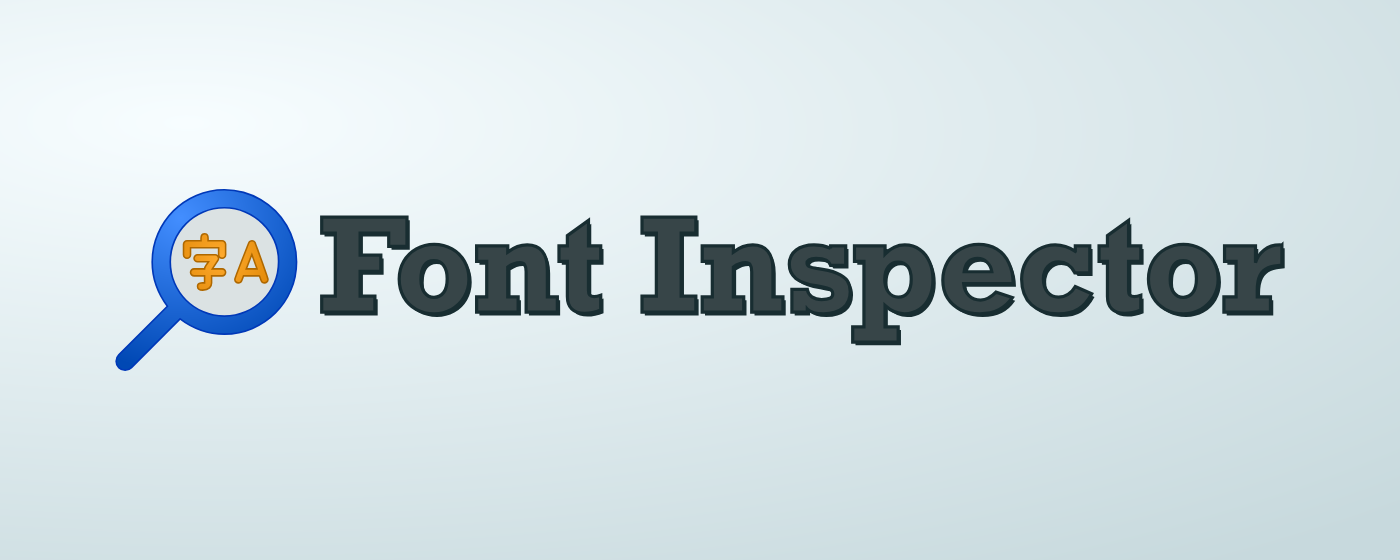 Font Inspector