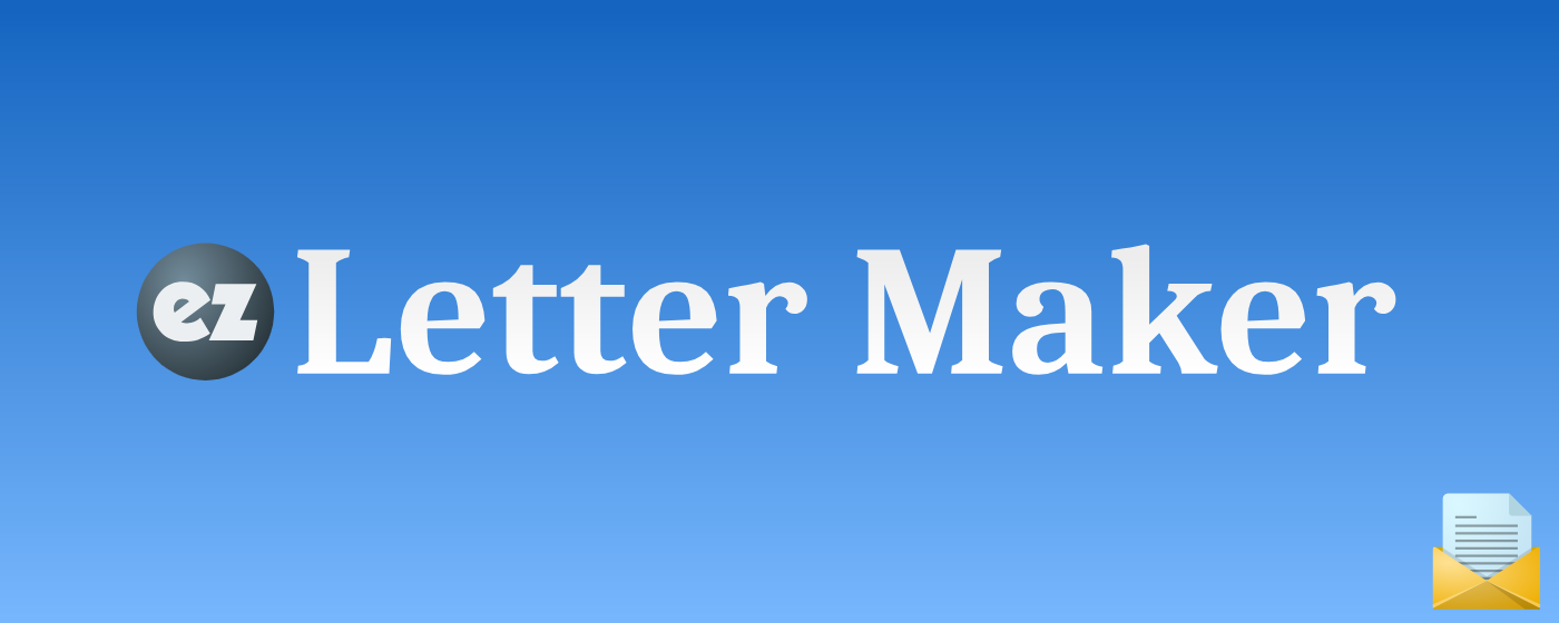 EZ Letter Maker