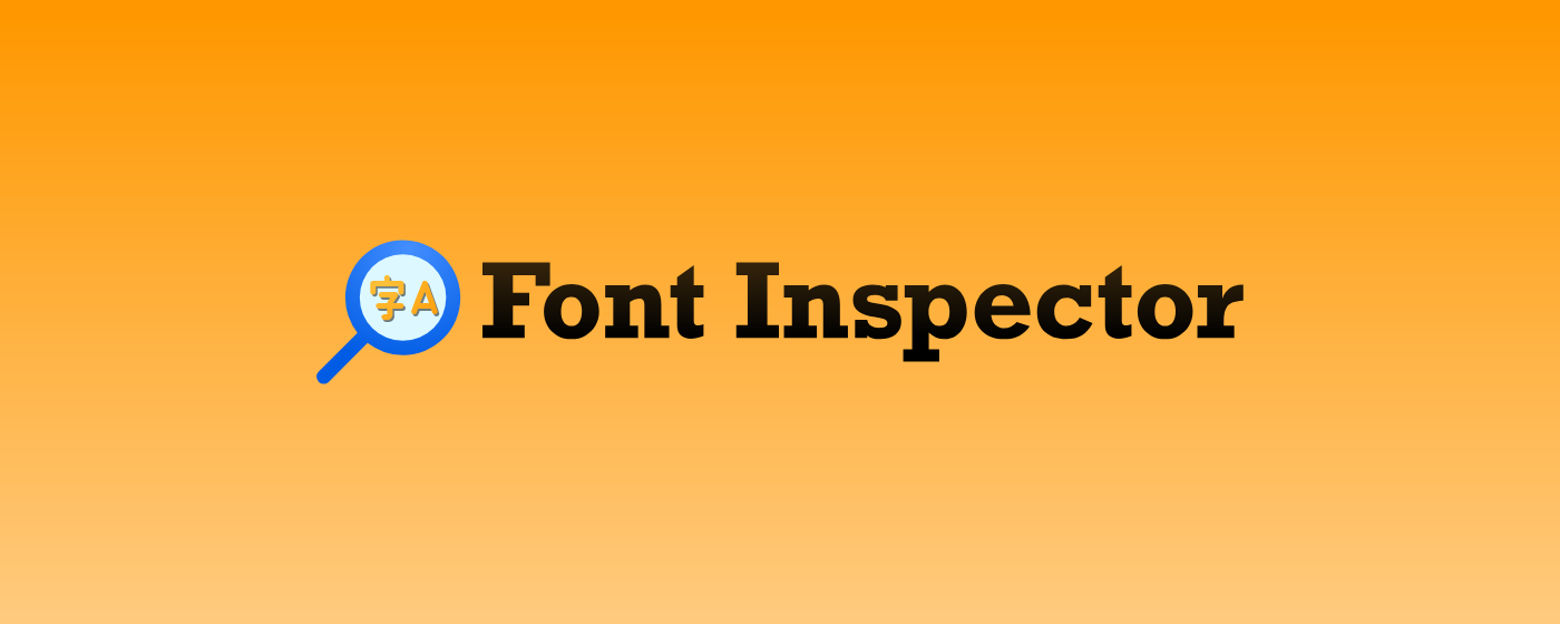 Font Inspector