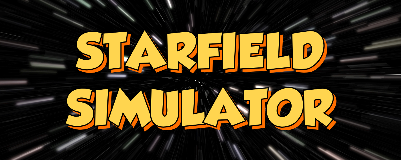 Starfield Simulator