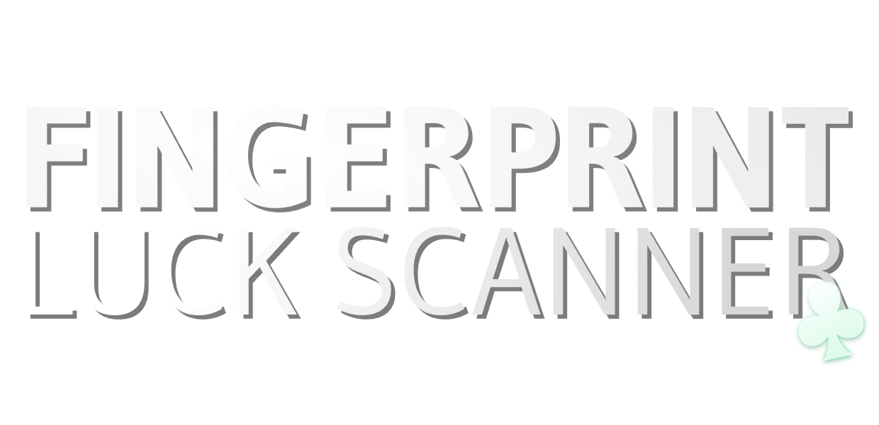 Fingerprint Luck Scanner