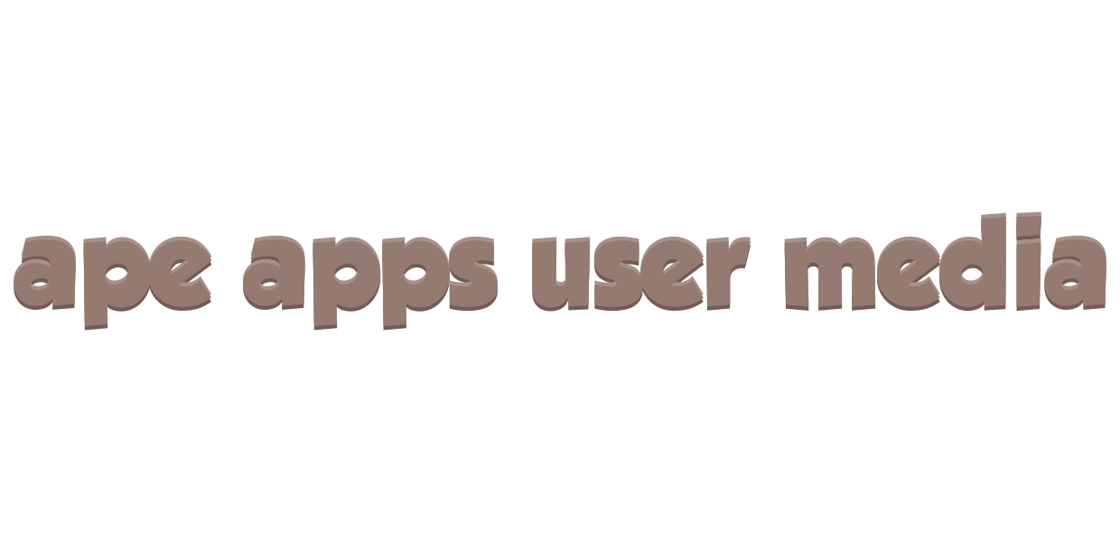 Ape Apps User Media