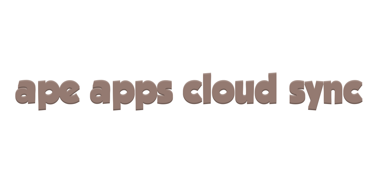Ape Apps Cloud Sync