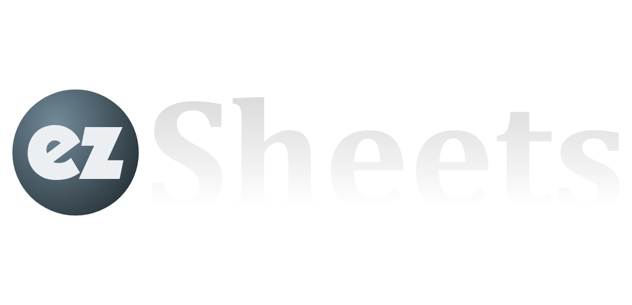 EZ Sheets