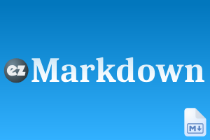 EZ Markdown media