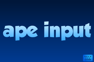 Ape Input media