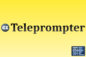 EZ Teleprompter media