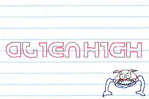 Alien High media