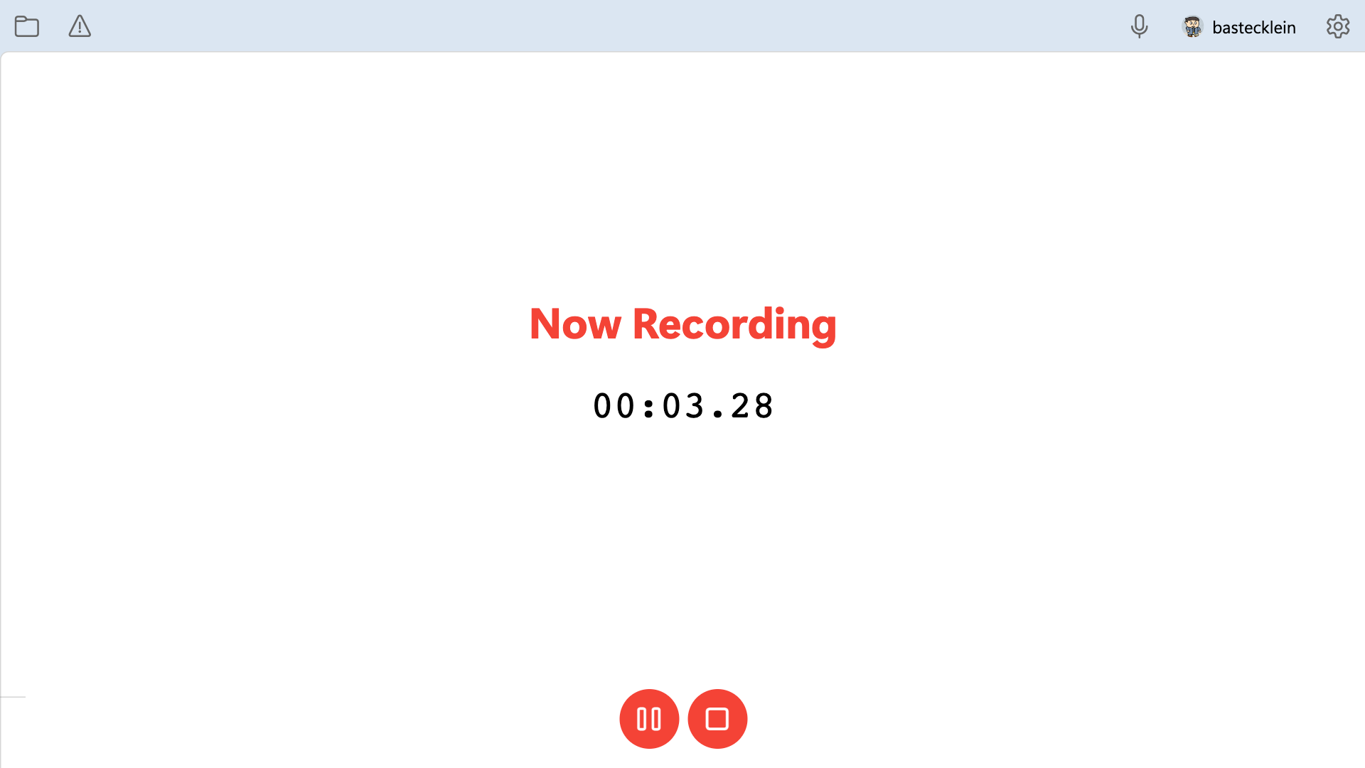 Sound Recorder screenshot