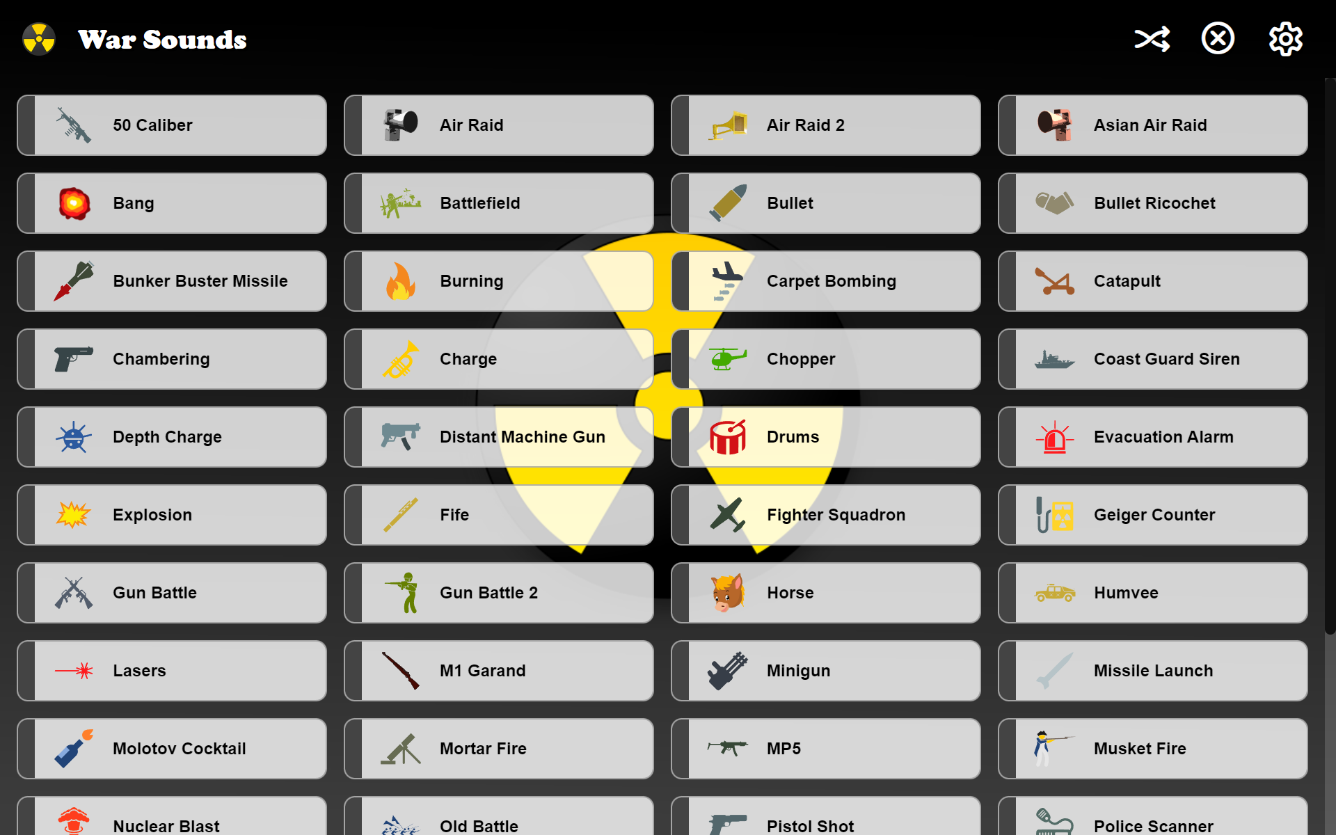 War Sounds screenshot
