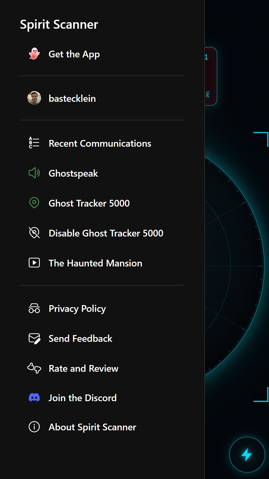 Spirit Scanner screenshot