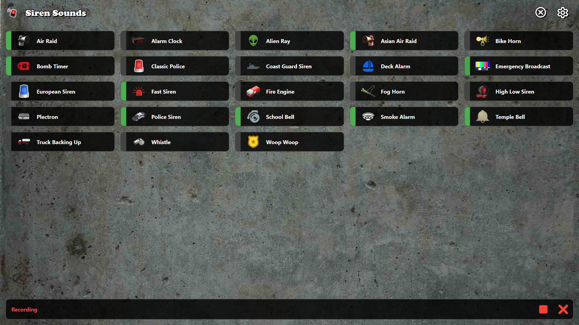 Siren Sounds screenshot
