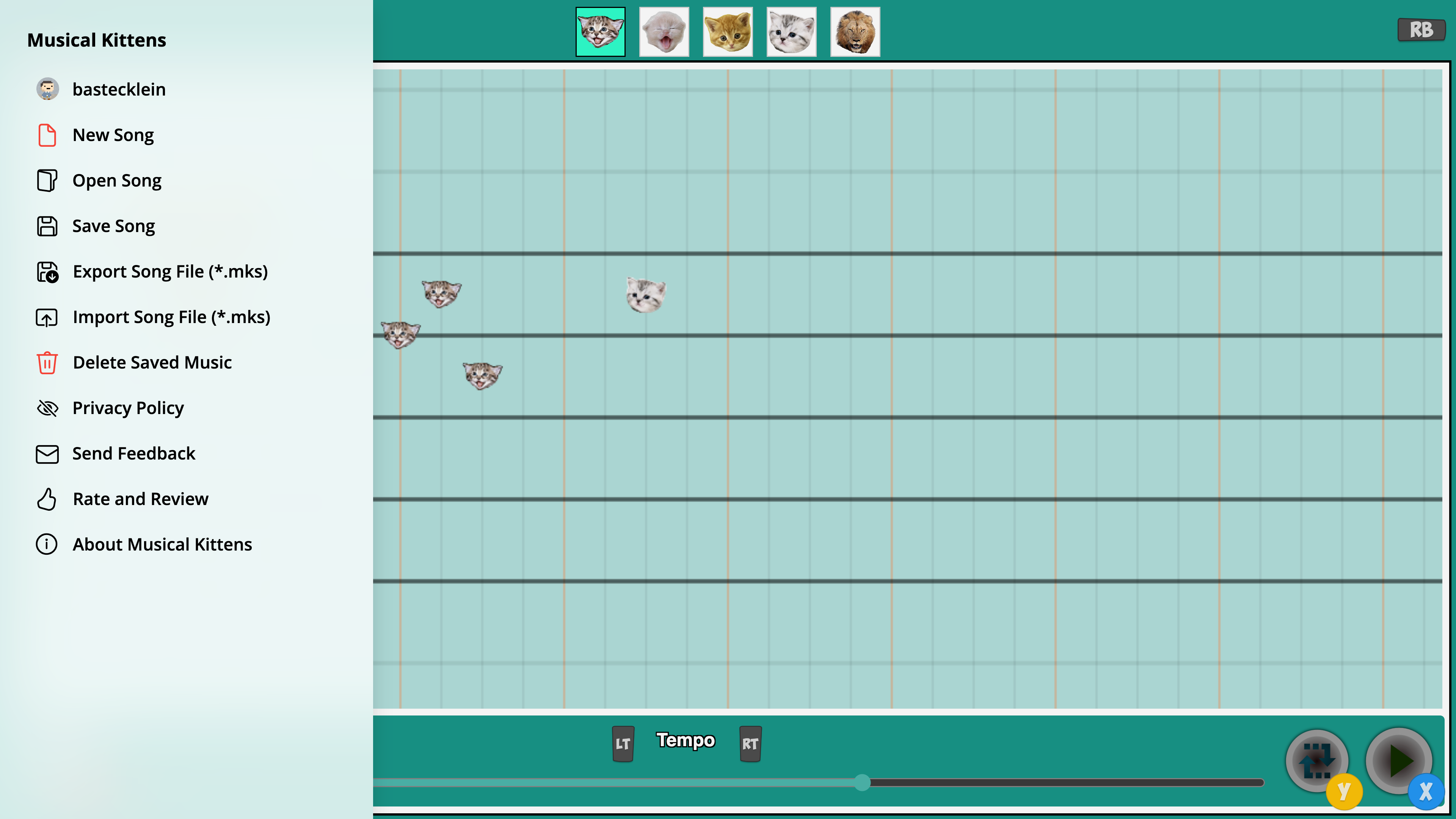 Musical Kittens screenshot