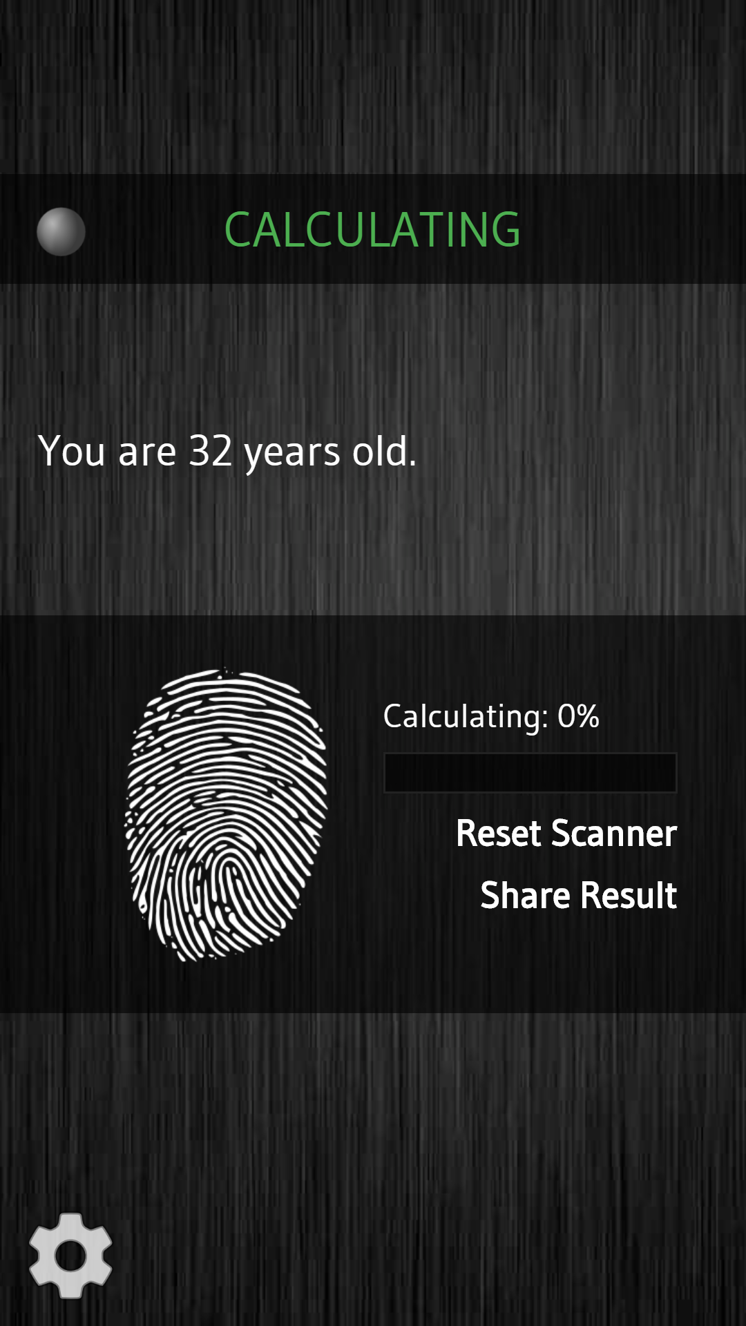 Age Scanner screenshot