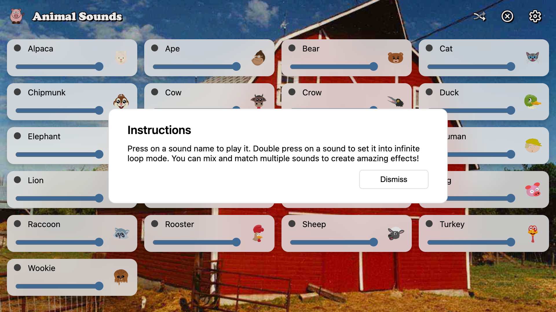 Animal Sounds screenshot