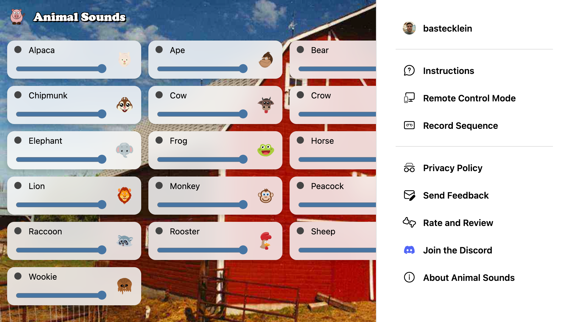 Animal Sounds screenshot