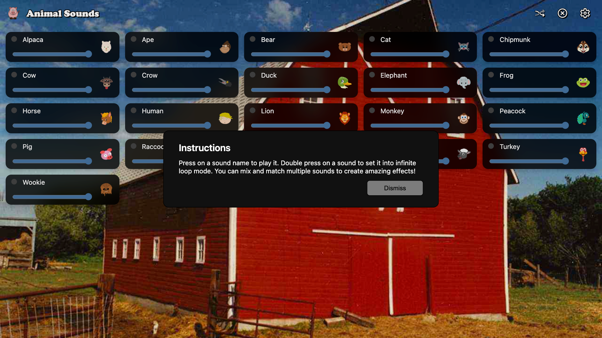 Animal Sounds screenshot