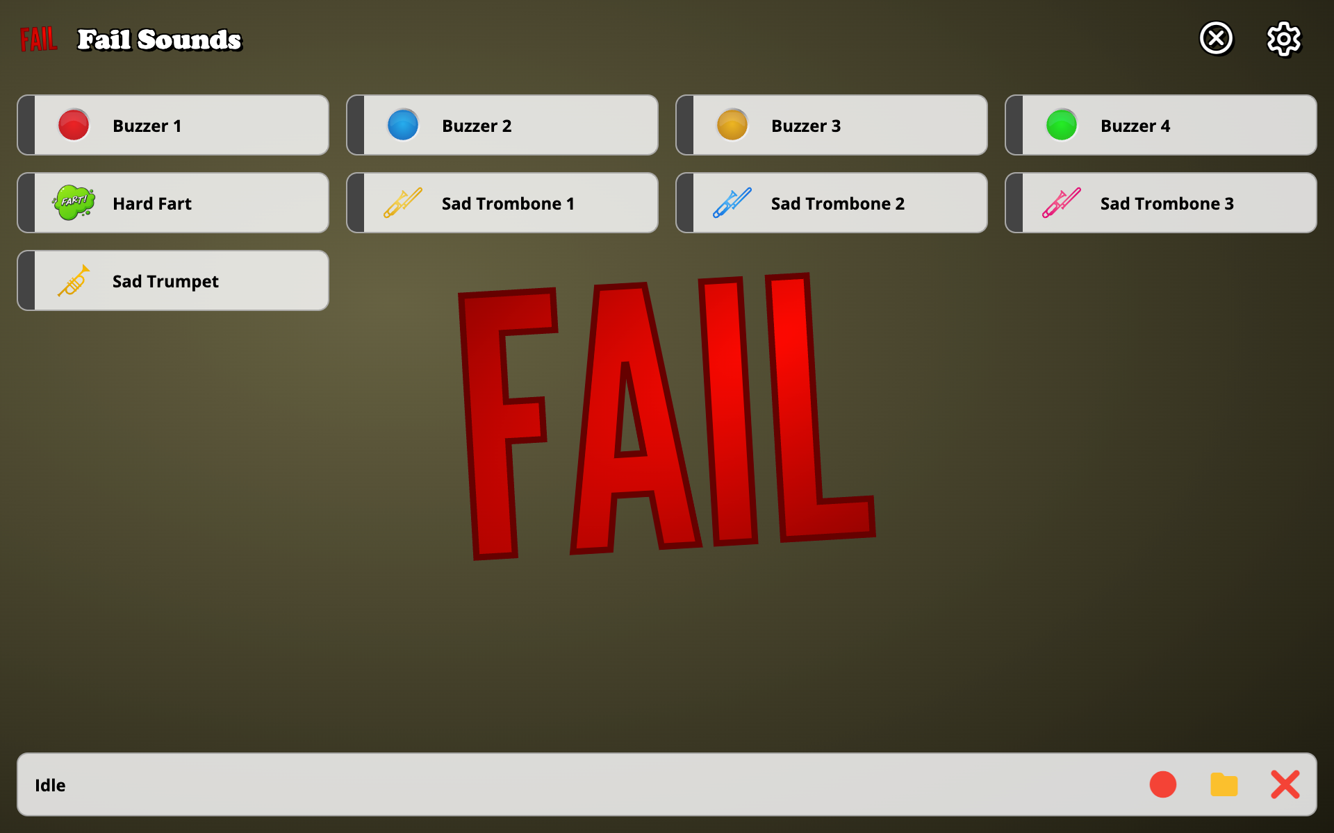 Fail Sounds screenshot