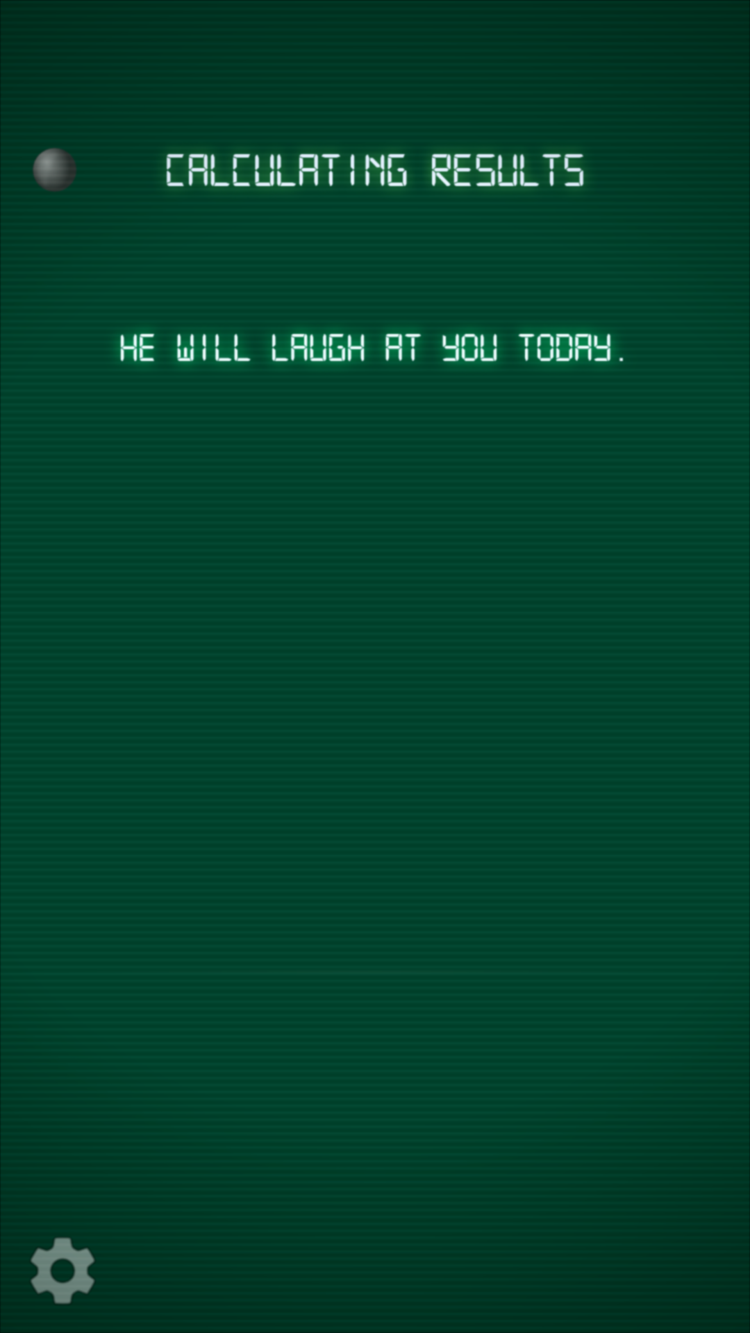 Fingerprint Luck Scanner screenshot