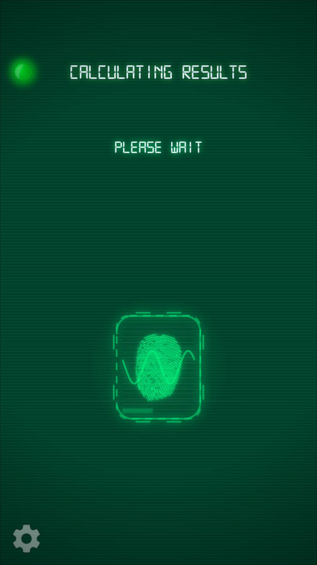 Fingerprint Luck Scanner screenshot