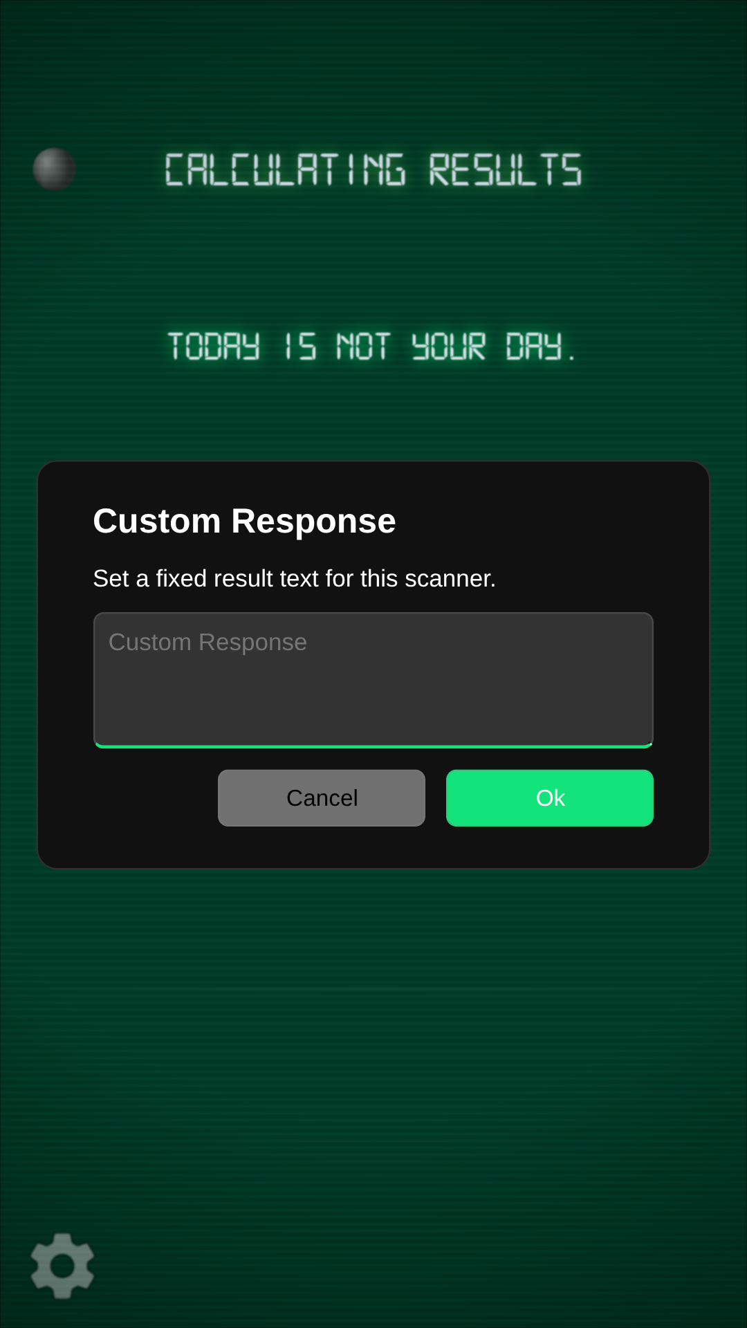 Fingerprint Luck Scanner screenshot