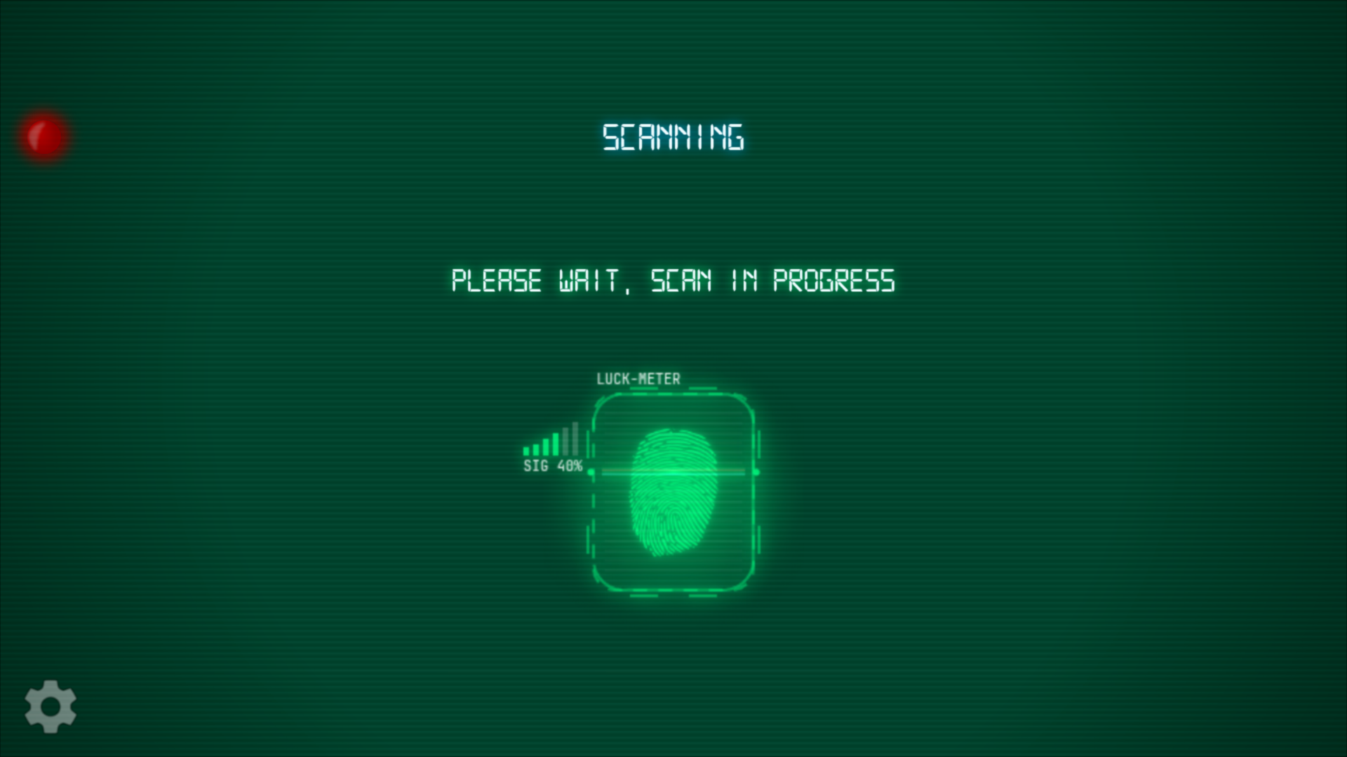 Fingerprint Luck Scanner screenshot