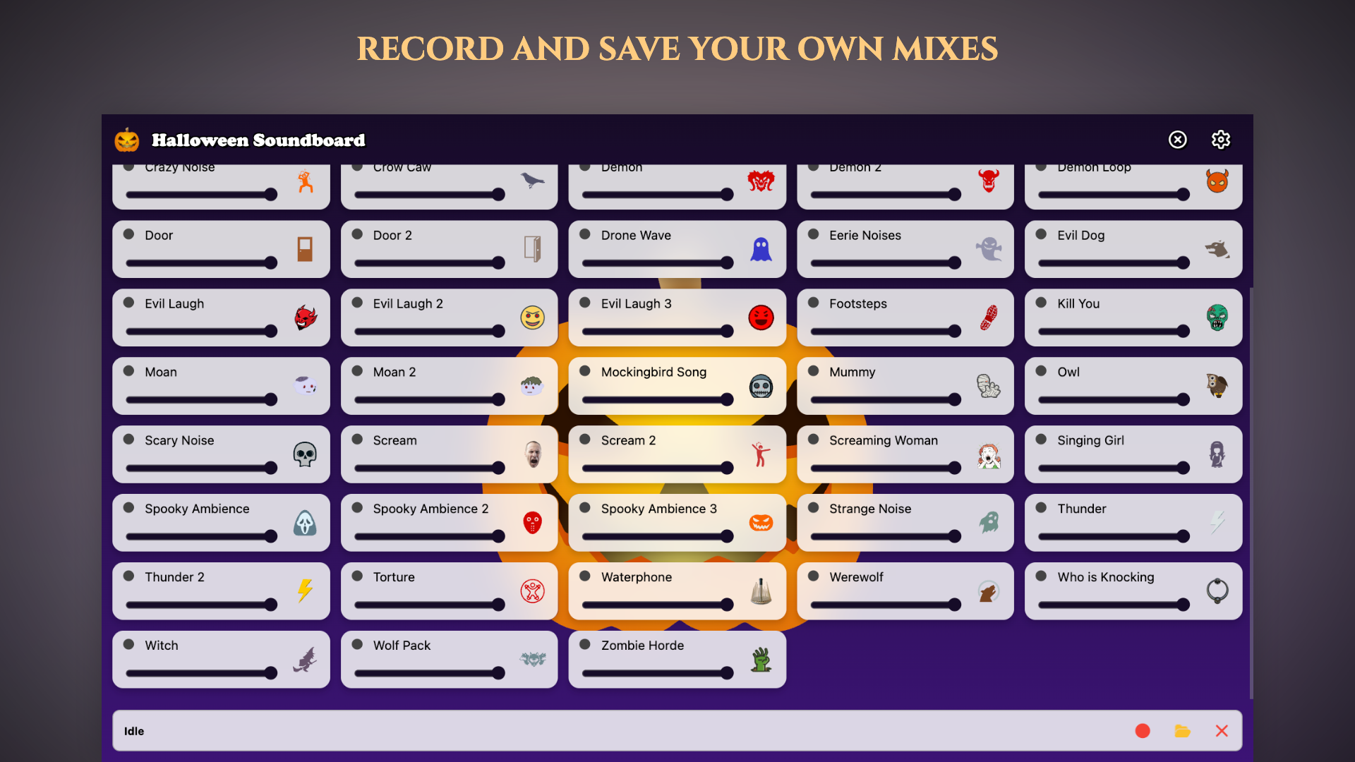 Halloween Soundboard screenshot