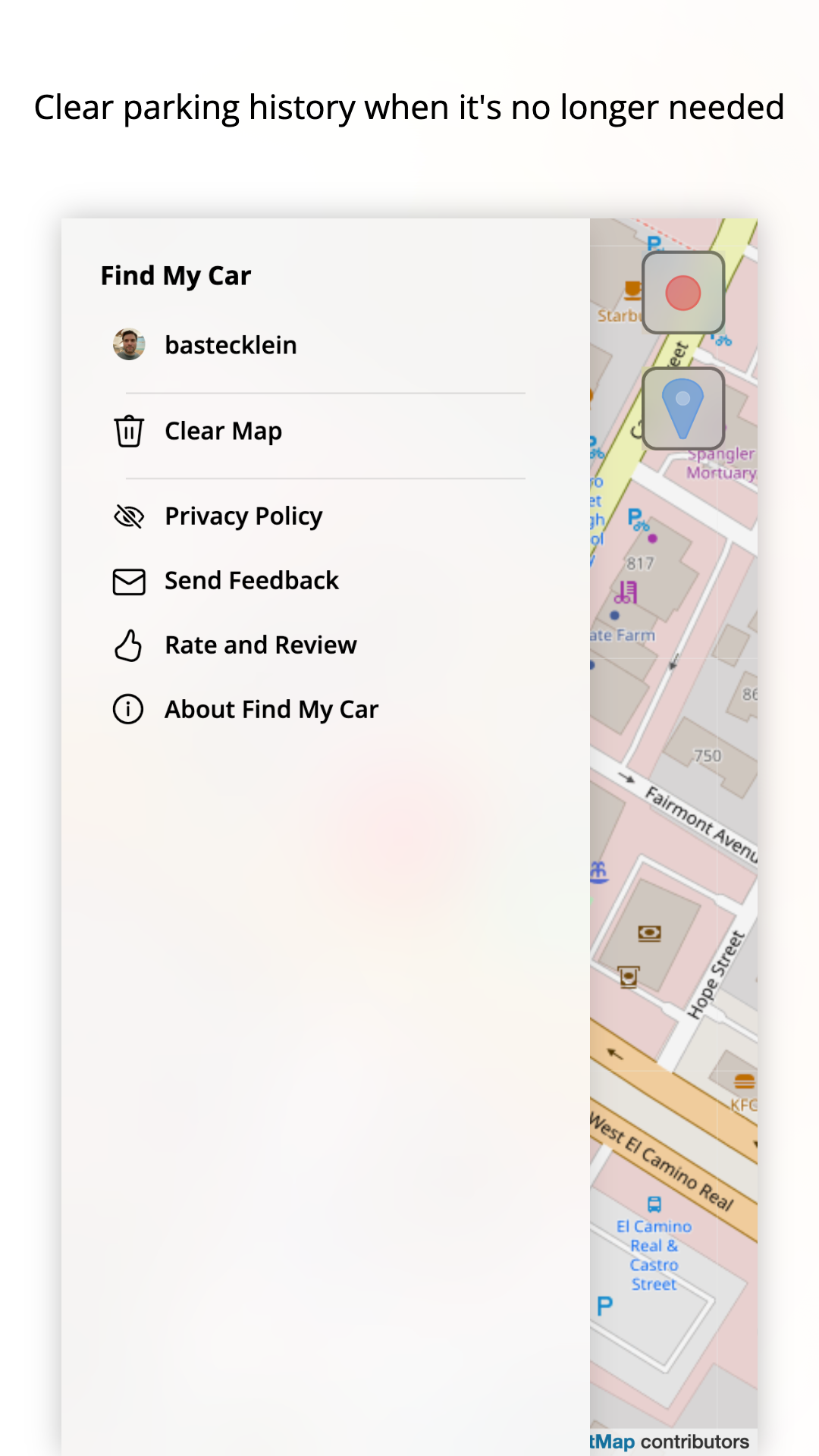 Find My Car screenshot