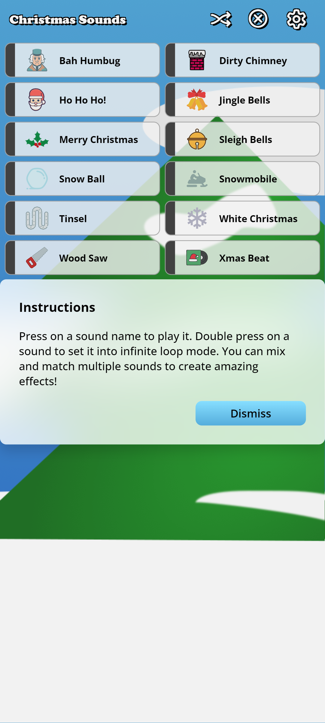 Christmas Sounds screenshot