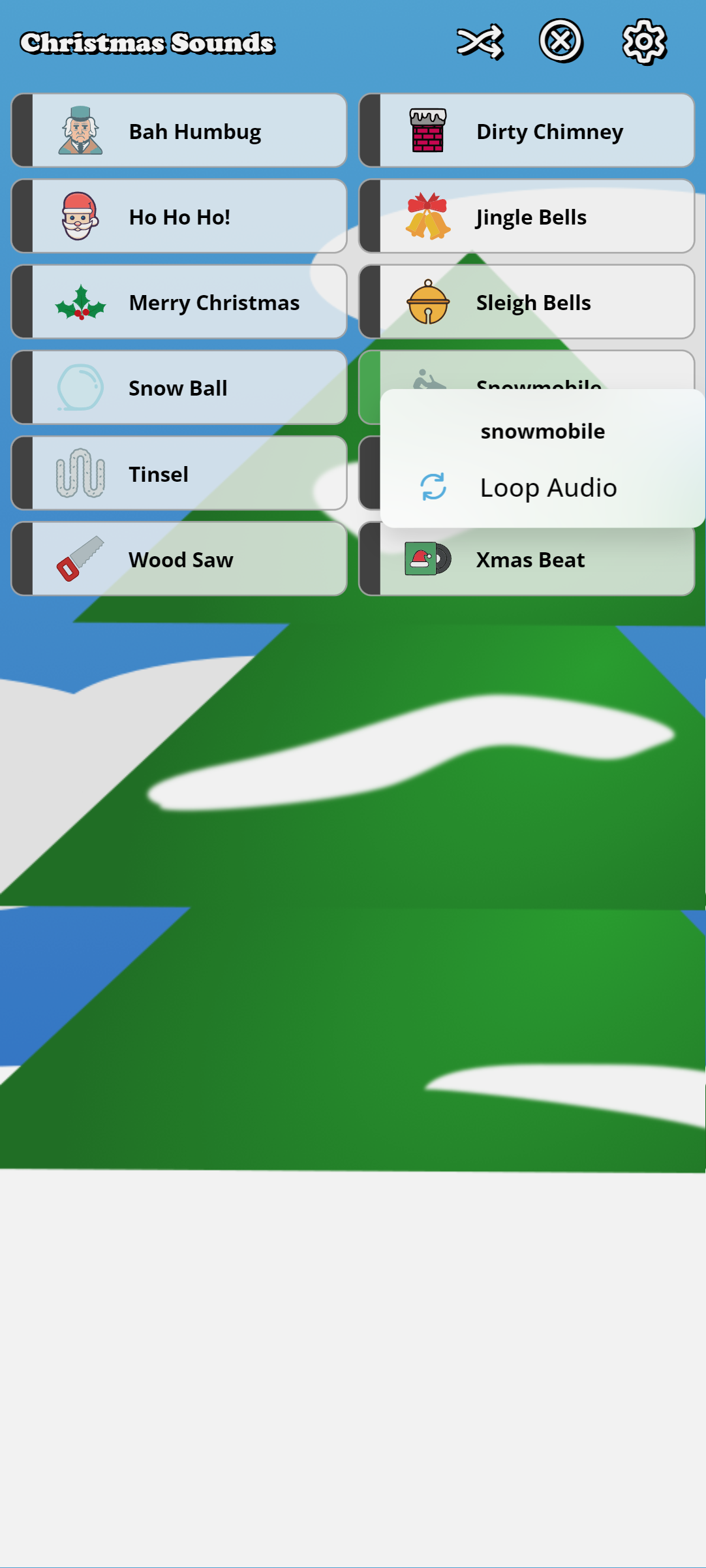 Christmas Sounds screenshot