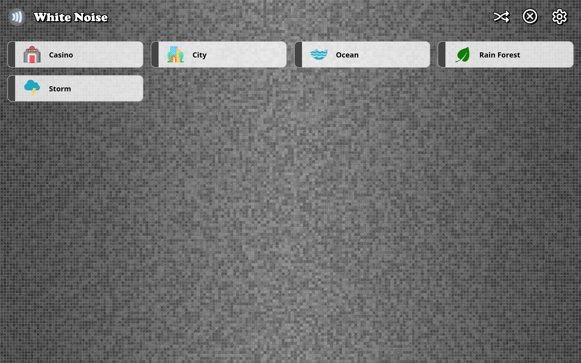 White Noise screenshot