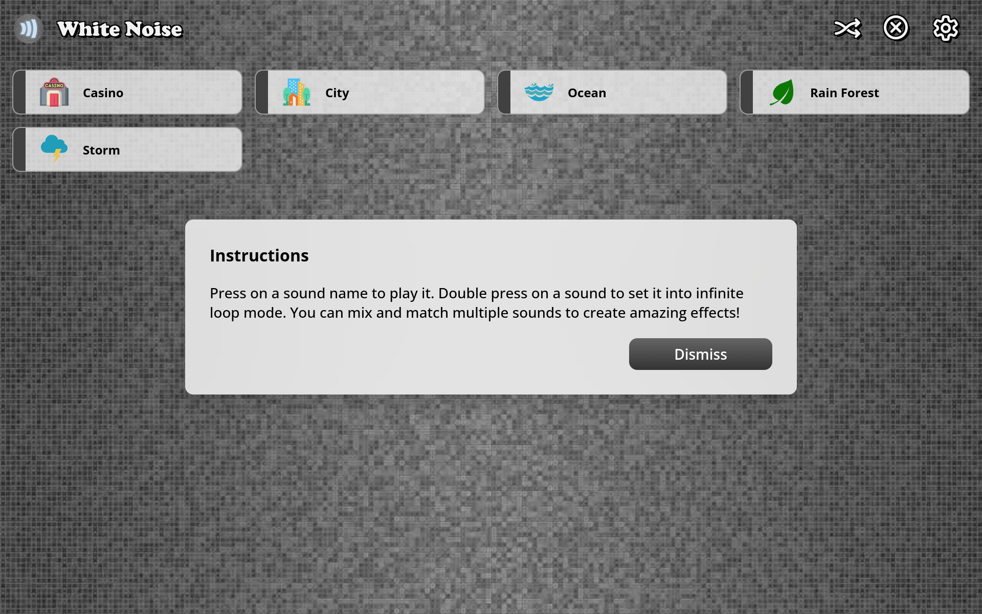 White Noise screenshot