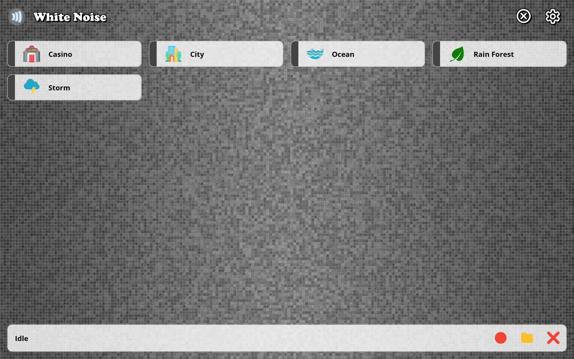 White Noise screenshot