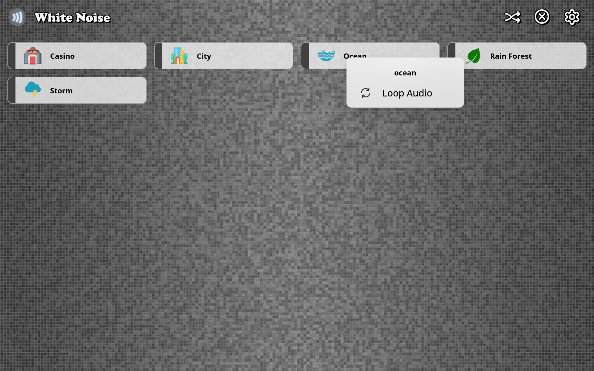 White Noise screenshot