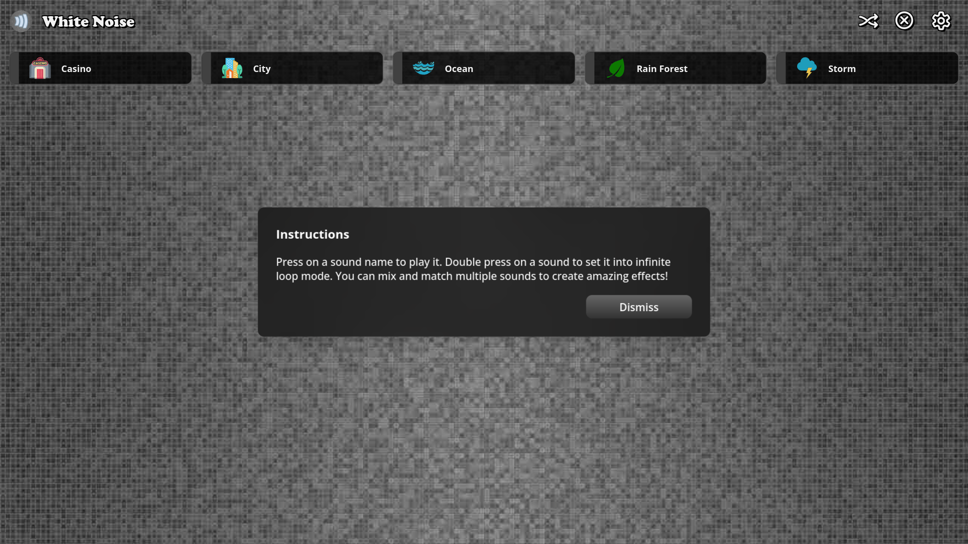 White Noise screenshot