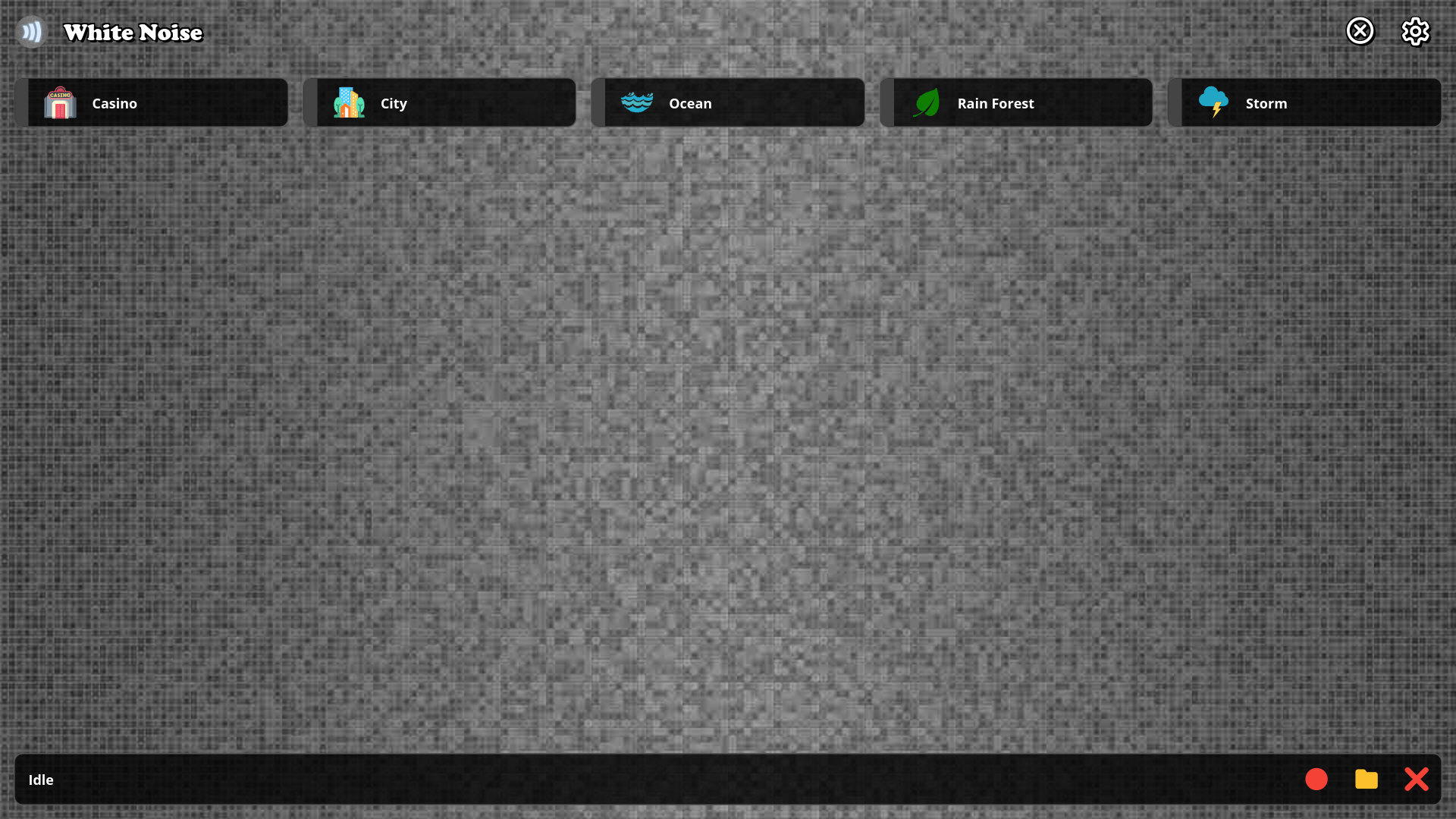 White Noise screenshot