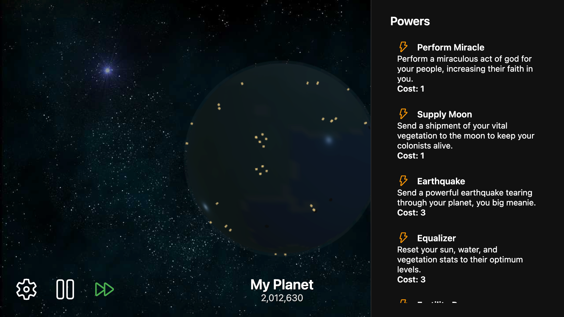 My Planet screenshot