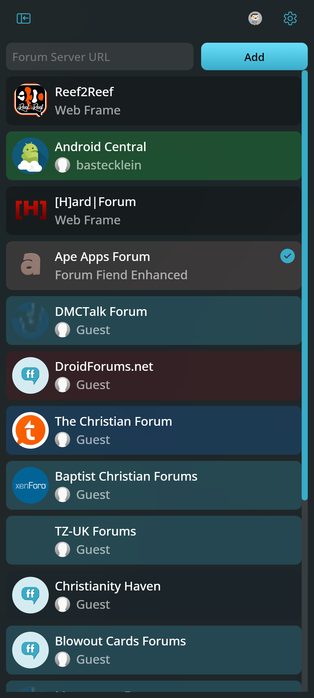 Forum Fiend screenshot