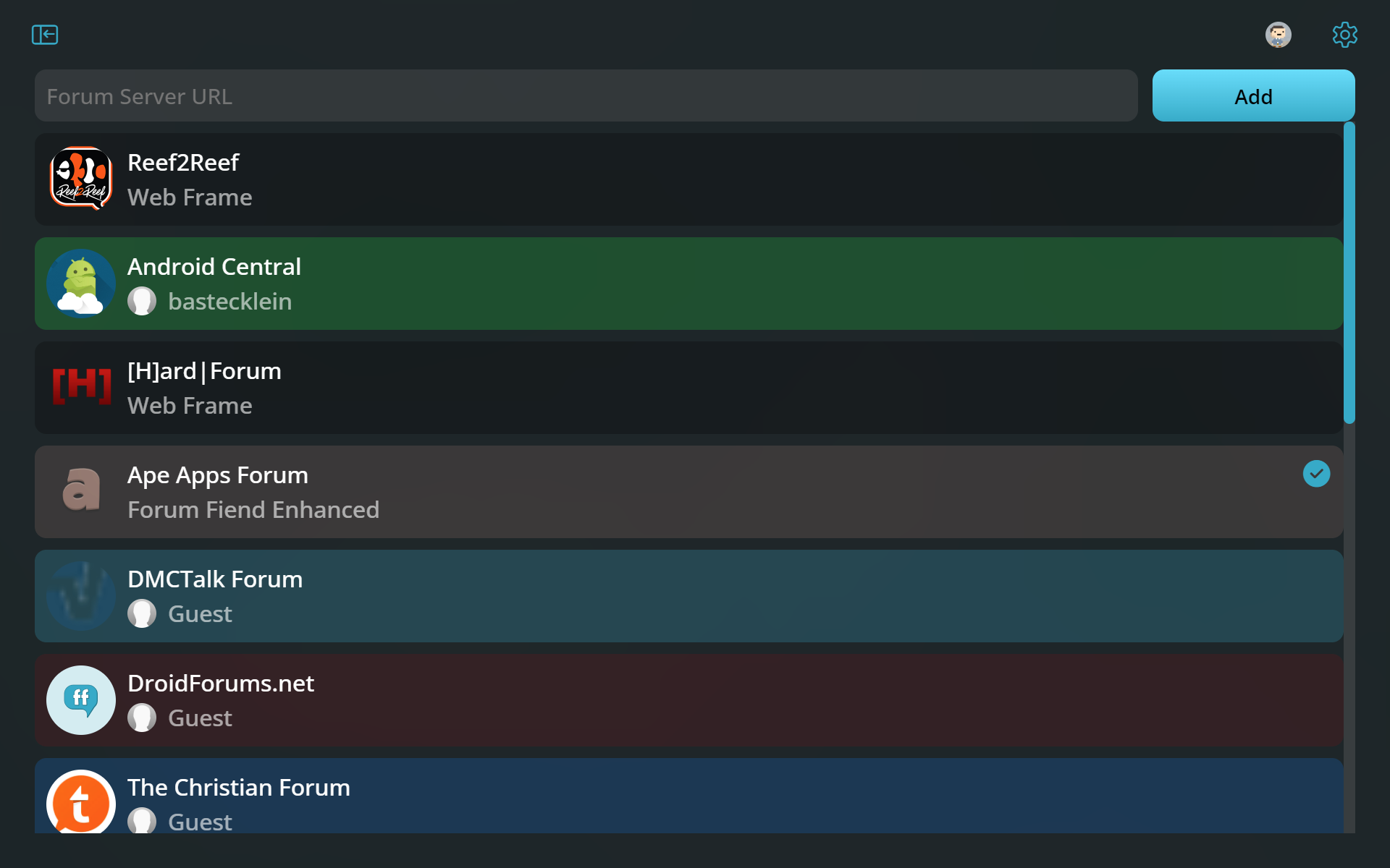Forum Fiend screenshot