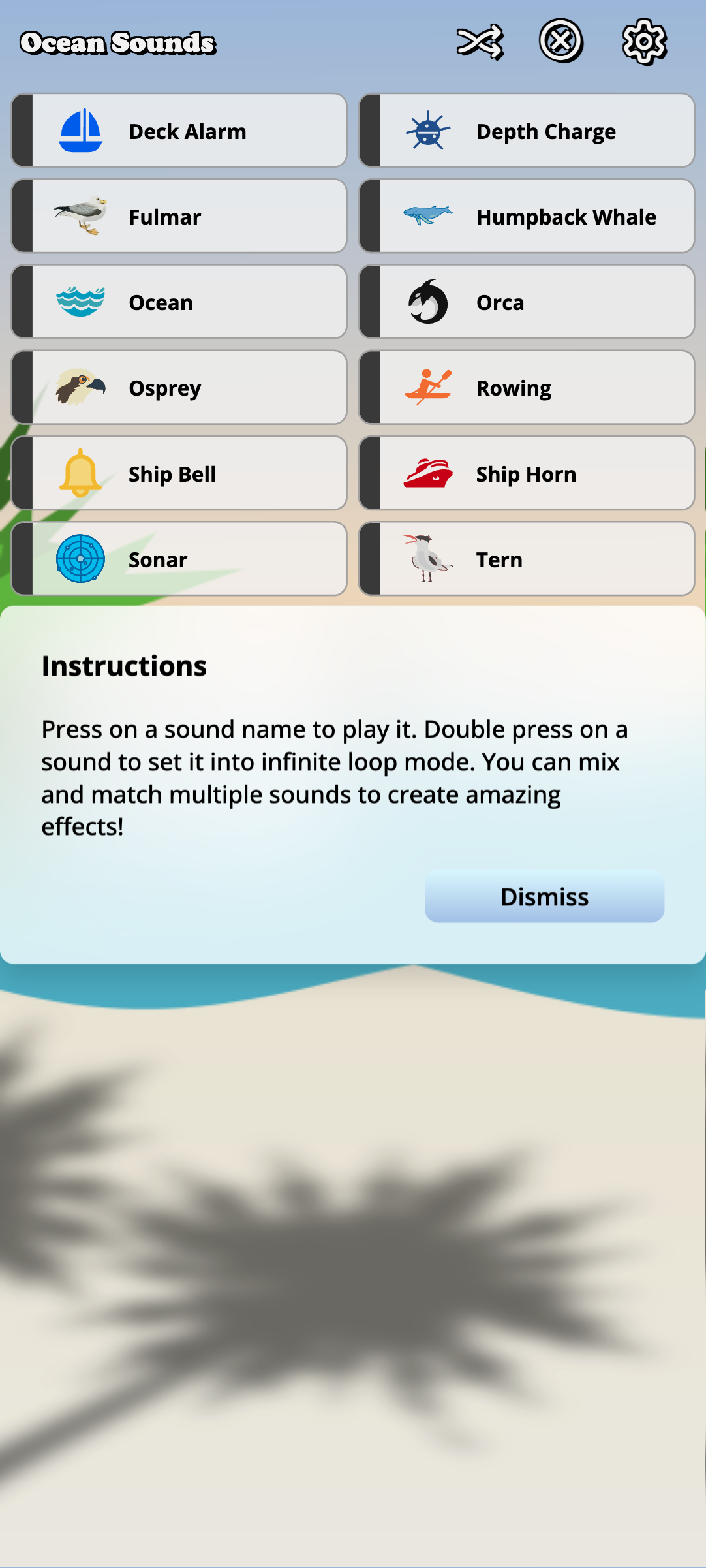 Ocean Sounds screenshot