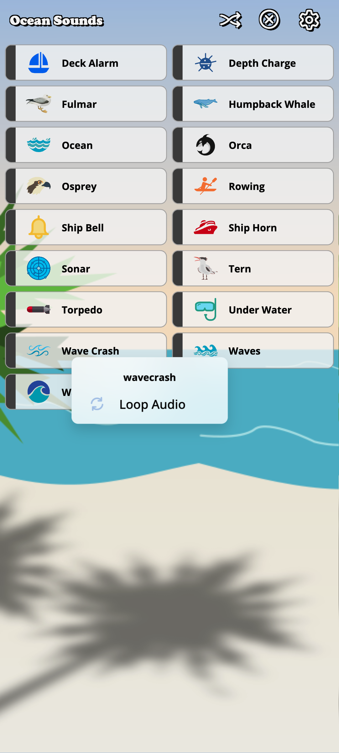 Ocean Sounds screenshot
