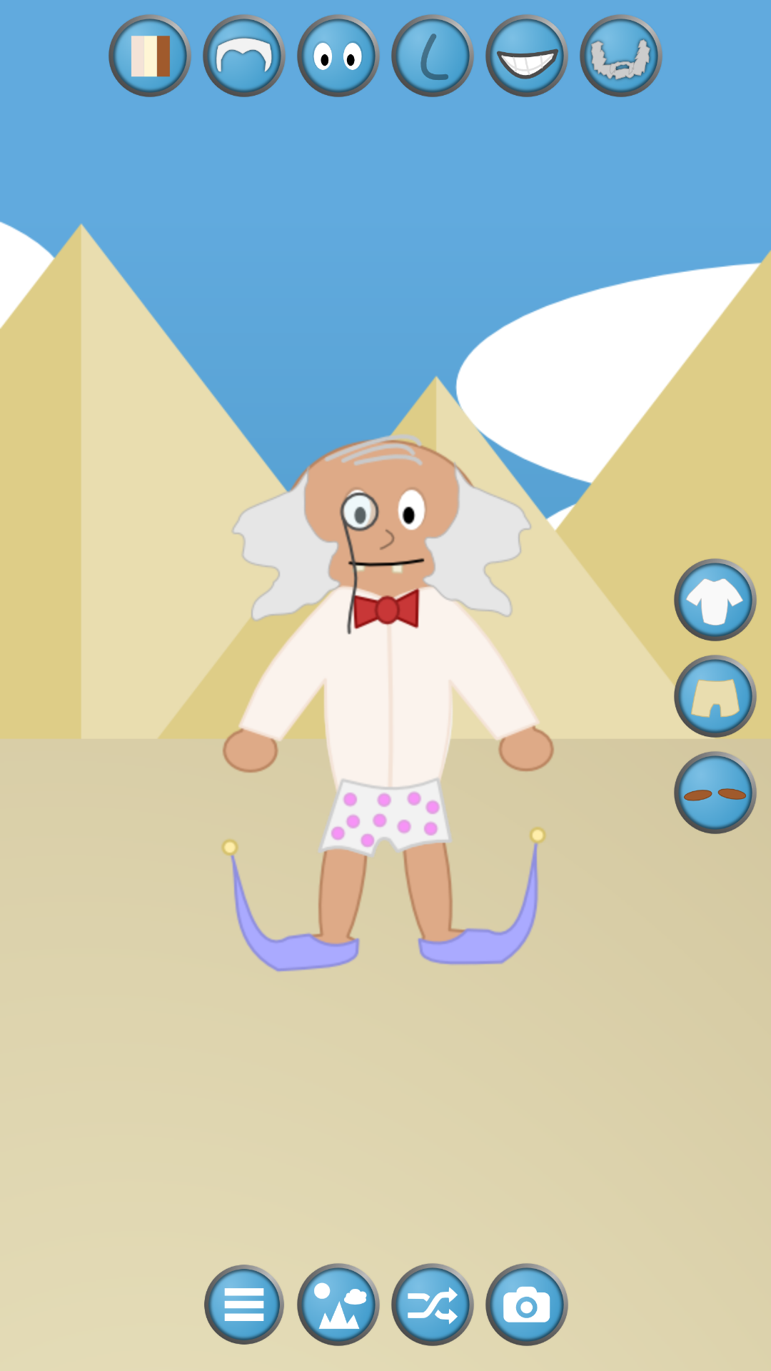 Dress Up Grandpa screenshot