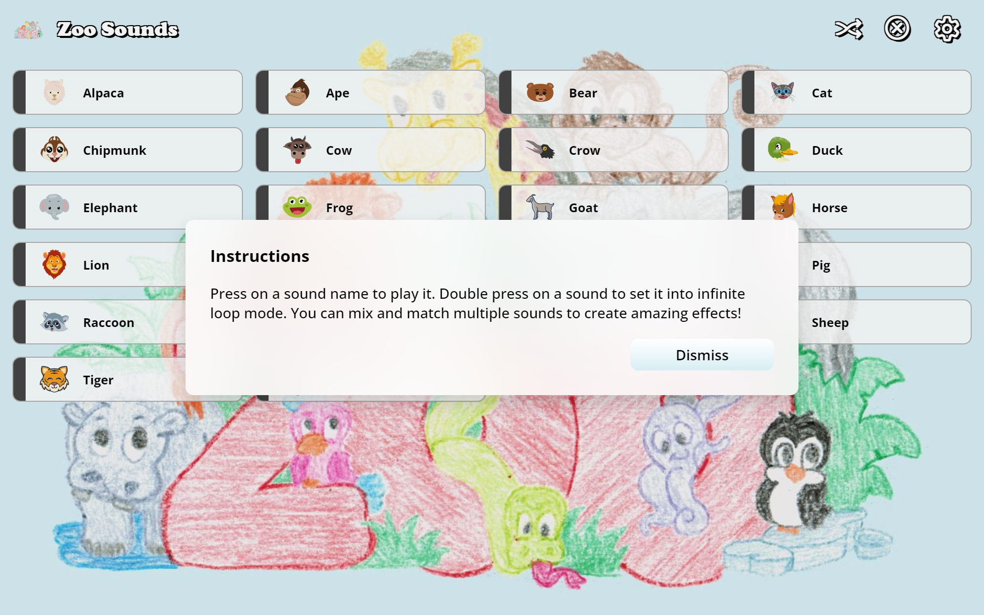 Zoo Sounds screenshot