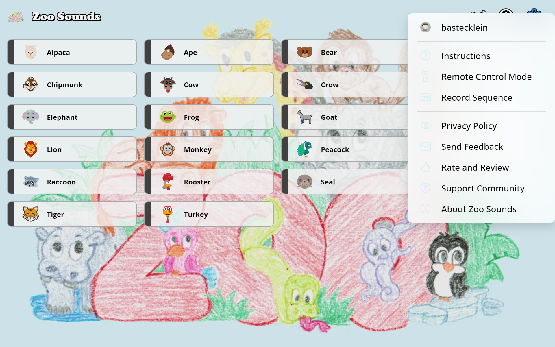Zoo Sounds screenshot