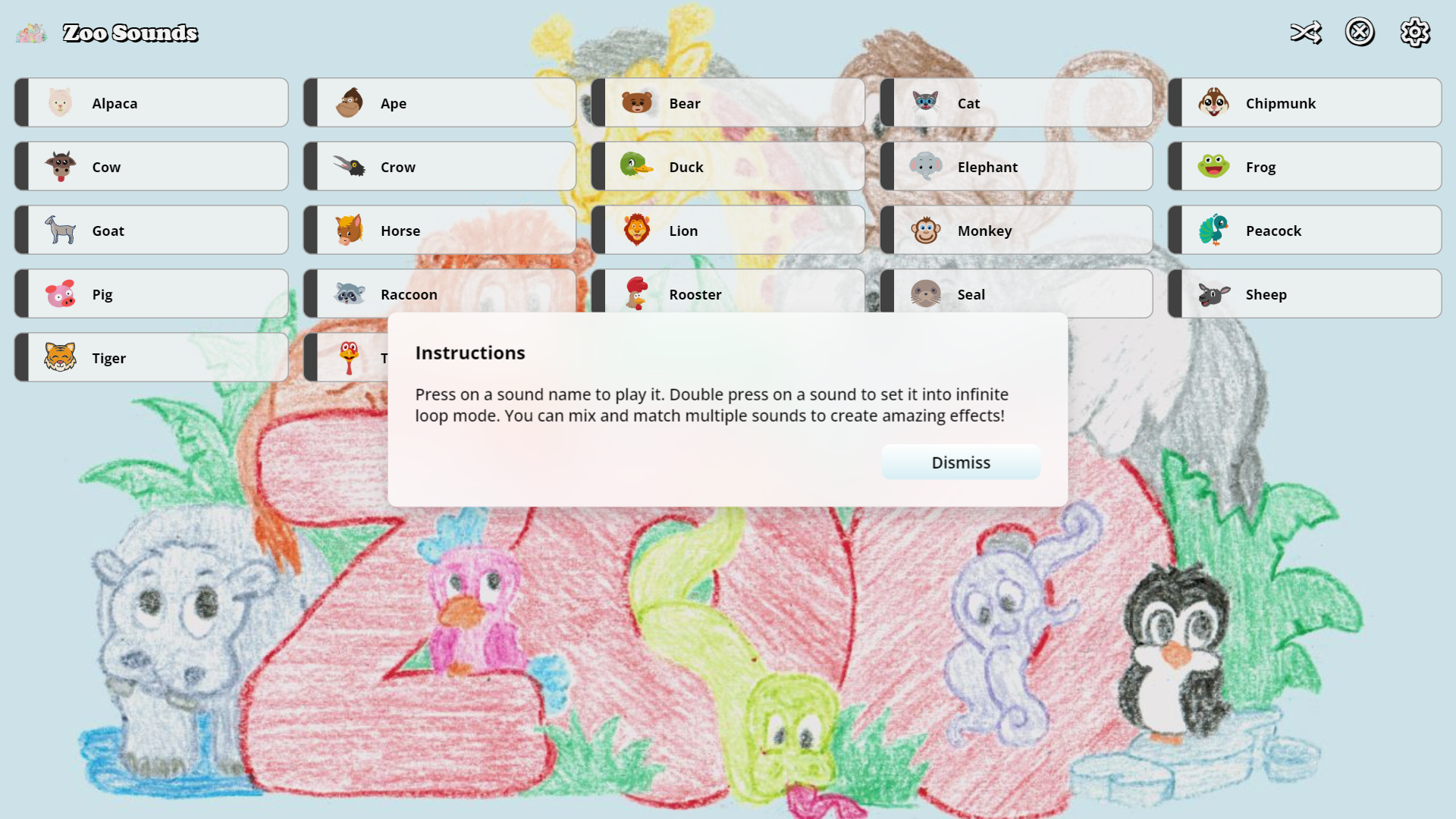 Zoo Sounds screenshot